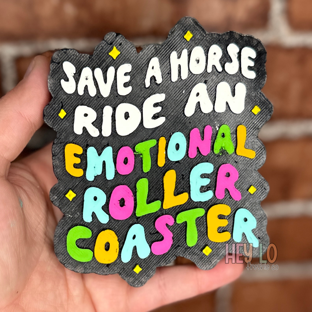 Save A Horse Ride An Emotional Roller Coaster | Car Freshie