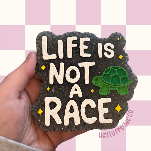 Life Is Not A Race | Car Freshie