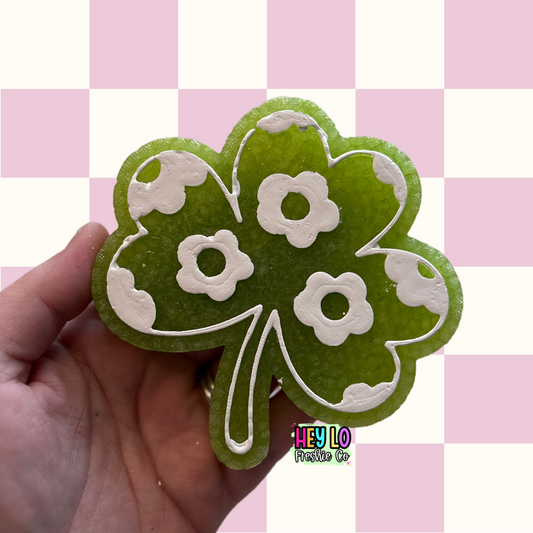 Flower Shamrock | St. Patty's Car Freshie