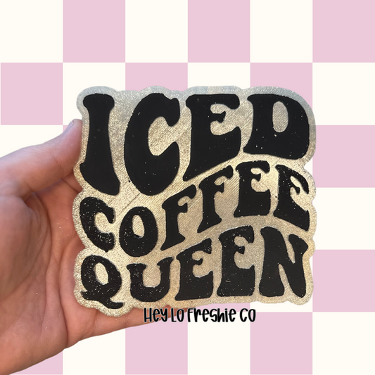 Iced Coffee Queen | Car Freshie